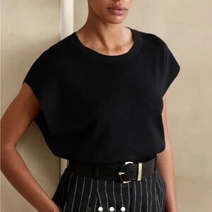 Banana Republic black Dolman sleeve sweater